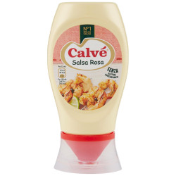 Salsa Rosa Calvè'- Bottiglia Squeeze - 250 ml