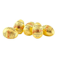 Ovetti Cioccolato Majani - Scorza - Cioccolato Fondente - 7,8 g -...