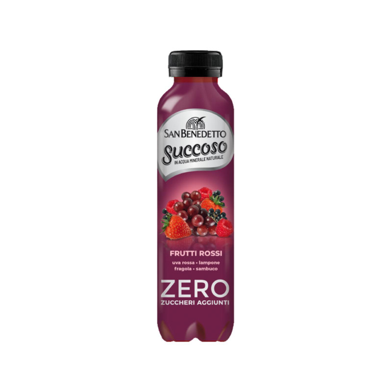 Succo di Frutta - San Benedetto - Succoso Zero - Frutti Rossi - 12 x 400 ml 