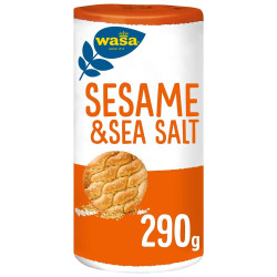 Crackers Wasa - Rounda Sesamo e Sale Marino - 290 g