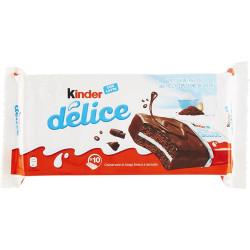 Kinder Delice Cacao - 10 Merendine - Pacco da 420 gr