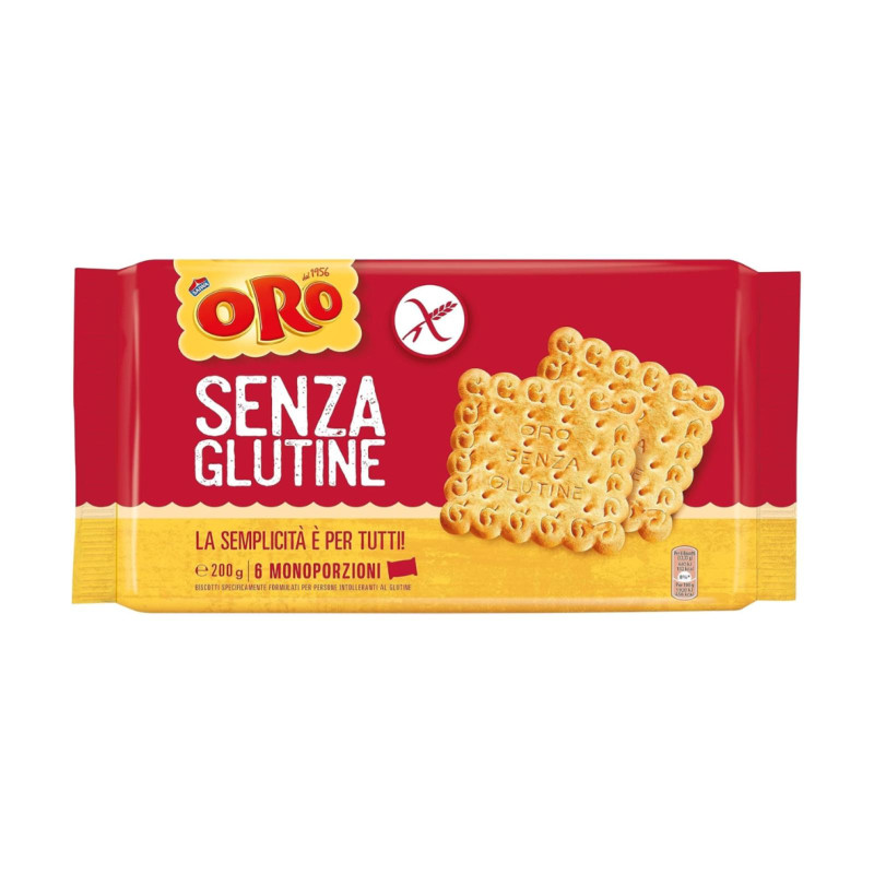 Biscotti Oro Saiwa - Senza Glutine - Classico - 200 gr