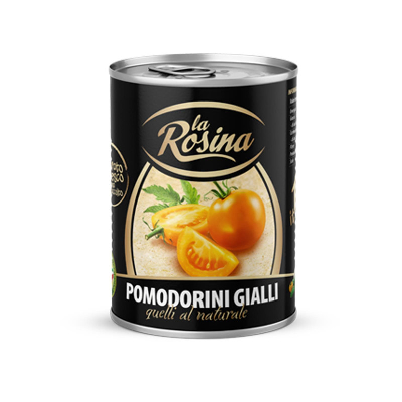 Pomodorini Gialli - La Rosina - 24 Barattoli da 400 gr