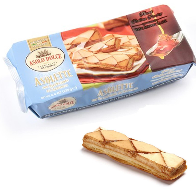 Biscotti di Pasta Sfoglia - Asolette - Asolo Dolce - 125 gr