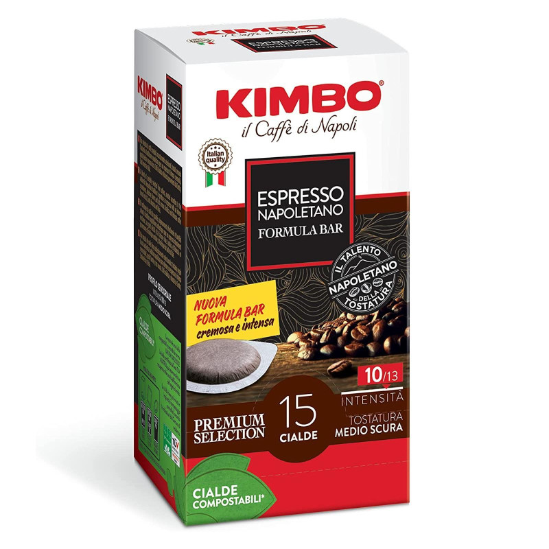 Caffè in Cialde - Caffè Kimbo - 15 Pezzi - Espresso Napoletano