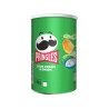 Tubo Patatine Pringles - Gusto Sour Cream & Onion - Verde - 70 gr