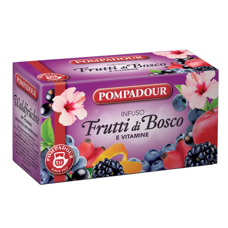 Te' Pompadour - Infuso Frutti Di Bosco - 20 Filtri