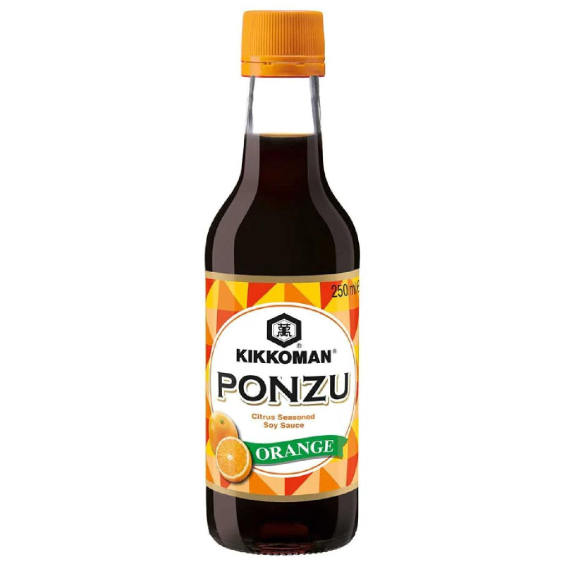 Salsa Ponzu - Orange - Soia e Arancia -  Kikkoman - Bottiglia da 150 ml