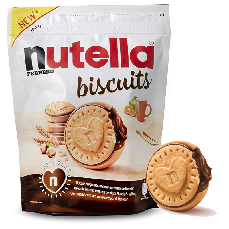 Biscotti Nutella Biscuits - Ferrero - 304 g