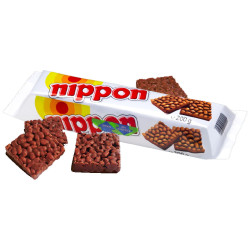 Biscotti Riso Soffiato - Nippon - Hosta - Ricoperto Cioccolato al...