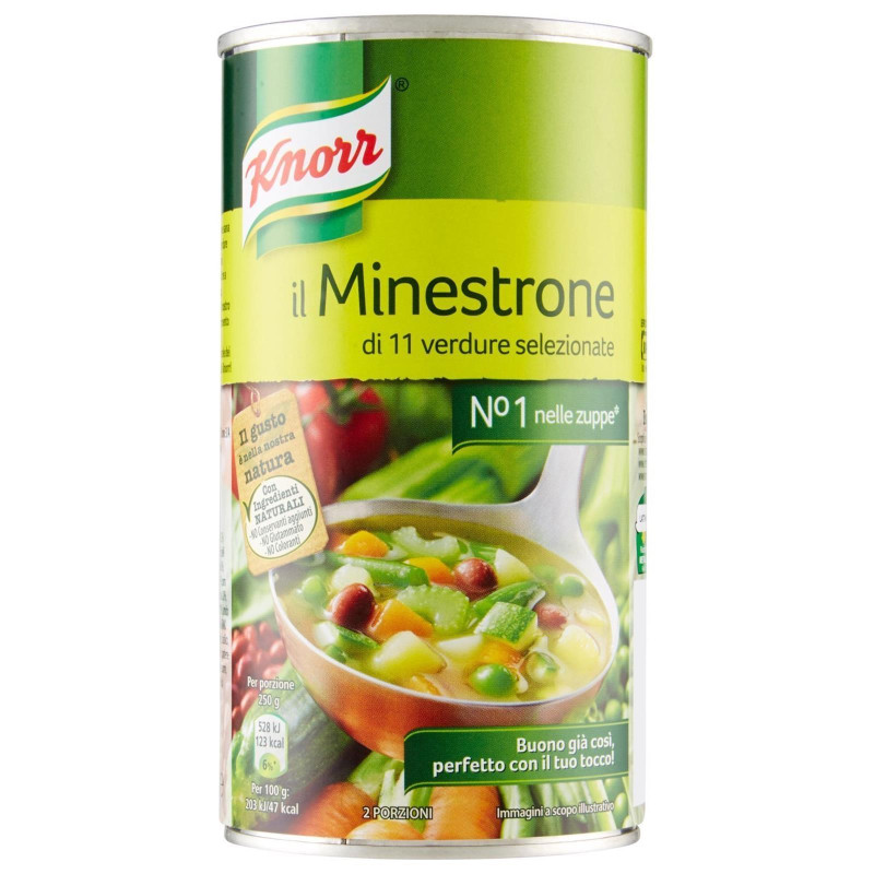 Minestrone di 11 Verdure - Knorr - 535 gr