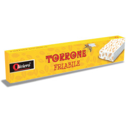 Torrone Alle Arachidi - Oliviero - Friabile - 130 g