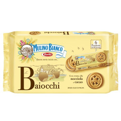 Baiocchi Mulino Bianco - 6 Porzioni da 6 Biscotti - 336 gr