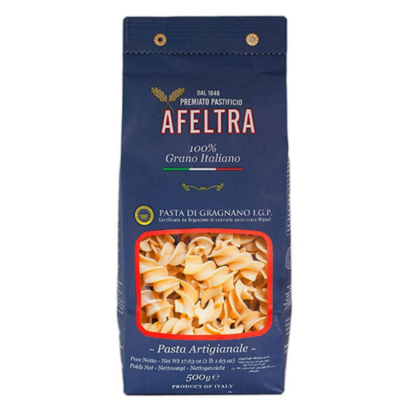 Pasta di Gragnano I.G.P. - Afeltra - Elica Gigante - 500 gr - 100% Grano Italiano