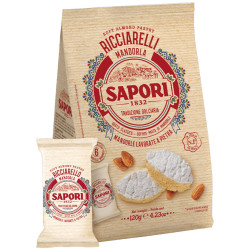 Ricciarelli - Sapori - Mandorla - Pasta di Mandorle - 120 gr