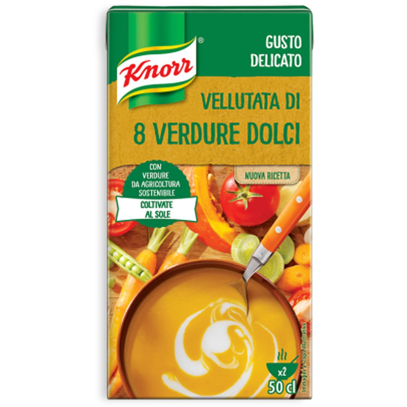 Vellutata di 8 Verdure Dolci - Knorr - 500 ml