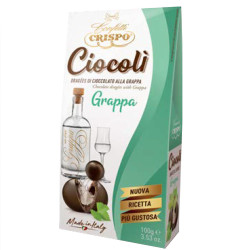 Dragees Crispo - Ciocoli' - Alla Grappa Ricoperti di Cioccolato...