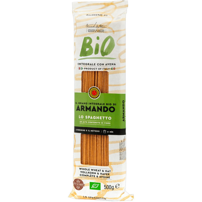 Pasta Armando - Il Grano Integrale di Armando BIO - Lo Spaghetto - Pacco da 500 gr