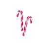 Bastoncini di Caramelle Candy Canes - Rosso - 28 g - 50 Pezzi