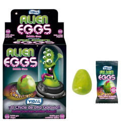 Gomme da Masticare - Vidal - Alien Eggs - Ripieno Gusti assortiti -...