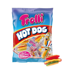 Mini Hot Dog - Gommosi - Trolli - Bustina da 150 g