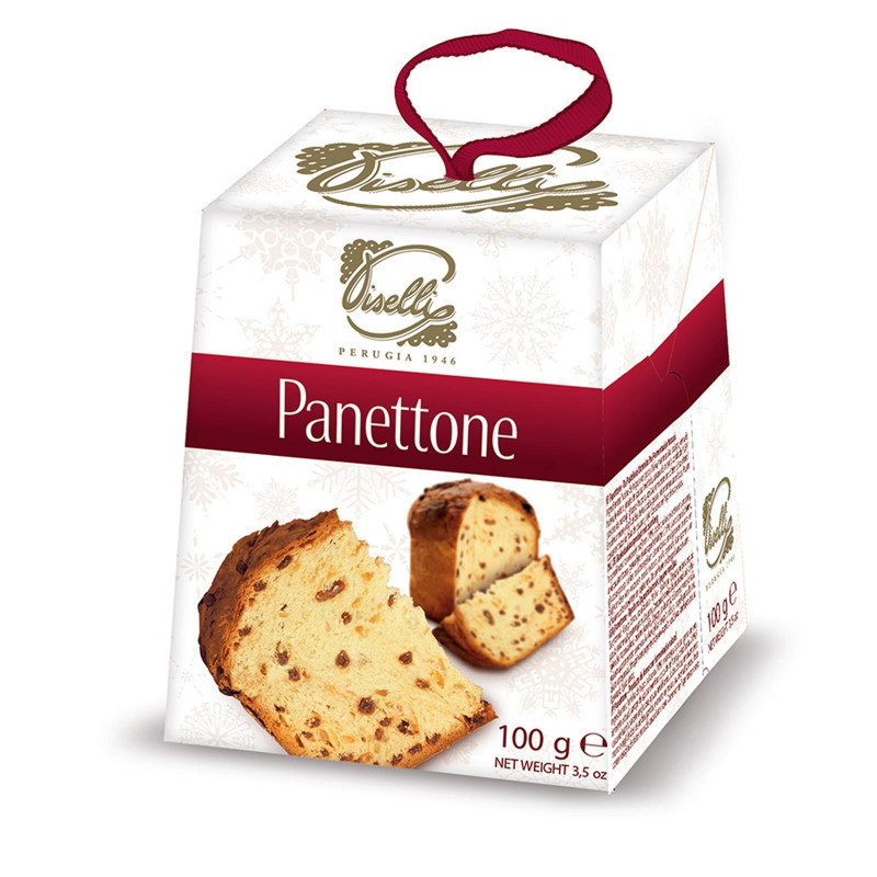 Mini Panettone Piselli Con Canditi 100 gr - 12 Pezzi