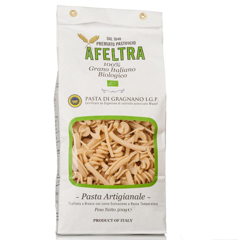 Pasta di Gragnano I.G.P. - Afeltra - Pasta Mista - 500 gr - 100% Grano Italiano BIO