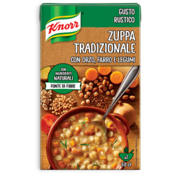 Zuppa Tradizionale Con Orzo, Farro e Legumi- Knorr - 500 ml