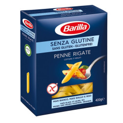 Pasta Barilla - Senza Glutine - Penne Rigate - Pacco da 400 gr