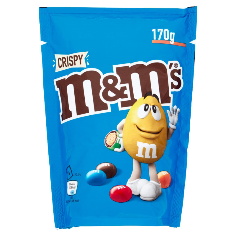 M&M's Blu - Crispy - Ai Cereali - Busta da 170 g