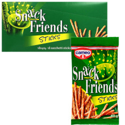 Cracker - Cameo - Snack Friends Sticks - 20 Pacchetti da 40 gr