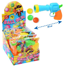 Caramelle Gommose - Joygum - Ball Gun - Espositore da 12 x 3 g