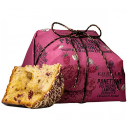 Panettone Lamponi - Borsari - Crema Pistacchio, Lamponi e...