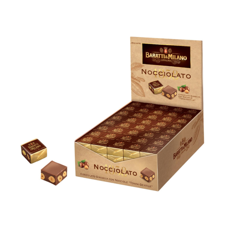 Cioccolatini Pralina Nocciolato 1958 - Baratti & Milano - 1 Espositore da 200 pz