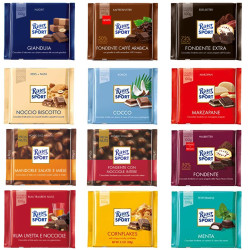 Tavoletta Ritter Sport - 12 Gusti Classic Fondente - 100 gr