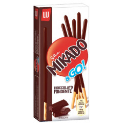 Mikado - Cioccolato Fondente - 12 Pacchetti da 39 gr