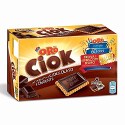 Biscotti Oro Ciok Dark Fondente - 1 Confezioni da 8 Snack