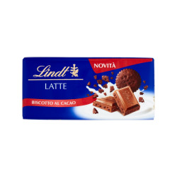 Tavoletta Cioccolato al Latte - Lindt Gamme Bleue - Biscotto al...