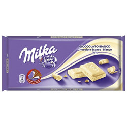 Tavoletta Cioccolato Milka - Bianco - 100 gr