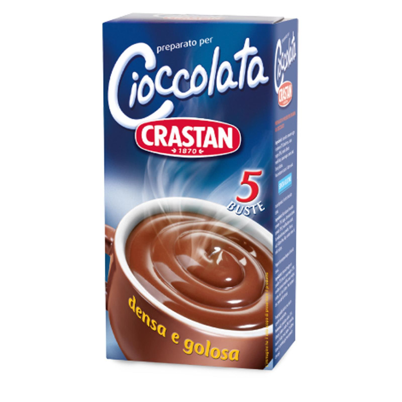 Preparato per Cioccolata Calda - Crastan - 125 gr - 5 Bustine 