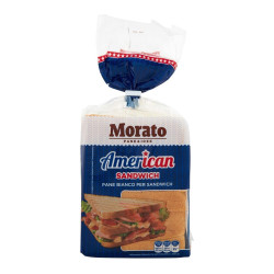 Pane a Fette - Morato - Pane Bianco - American Sandwich - 550 Gr