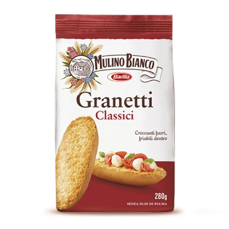 Cracker Mulino Bianco - Granetti Classici - 280 gr