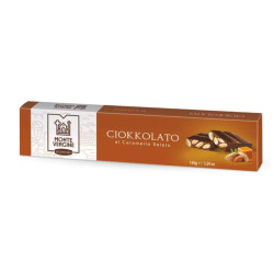 Torrone Di Gennaro - Ciokkolato - Cioccolato con Caramello Salato -...