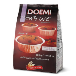 Tortine - Doemi - Cacao Mandorla - Confezione da 300 g - (7 Tortine)