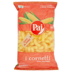 Busta Patatine - Pai - I Cornetti Gusto Formaggio - 16 Buste da 125 gr