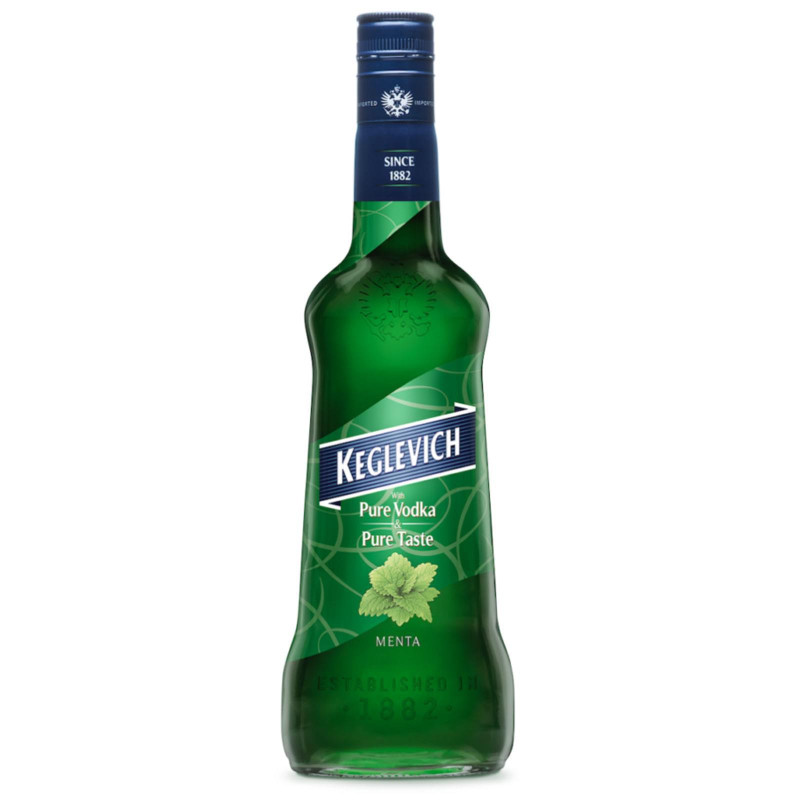 Vodka - Keglevich - Menta 70 cl - Distillato - Liquore 