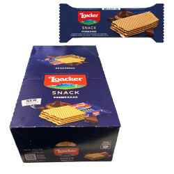 Biscotti Wafer Loacker - Snack Cremkakao- Cacao - 30 Pezzi da 17,2 g