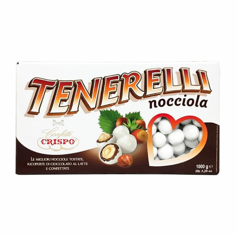 Confetti Crispo - Nocciole Tostate al Cioccolato - Tenerelli - 1 Kg