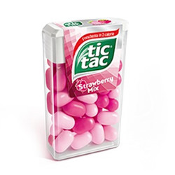 Tic Tac - Strawberry Mix - Fragola - 18 gr - 12 Blister da 37 Confetti