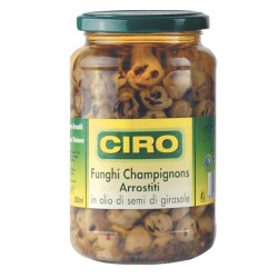 Funghi Champignons Arrostiti - Ciro - In Olio di Semi - 500 g